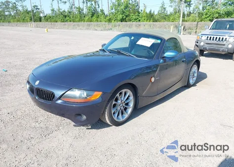 2003 BMW Z4 2.5I from USA, damaged, VIN 4USBT33463LS45396